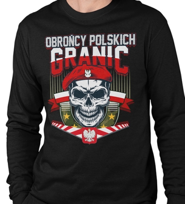 LONGSLEEVE PATRIOTYCZNI  OBROŃCA POLSKICH GRANIC